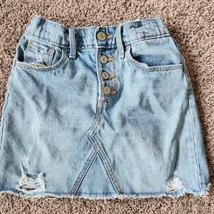 Girls Jean skirt